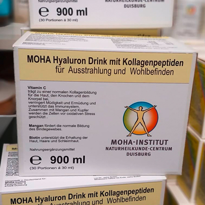 Moha Hyaluron Drink mit Kollagenpeptiden